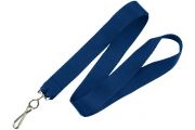 lanyard simplu nepersonalizat - albastru
