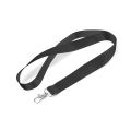 lanyard simplu nepersonalizat - negru