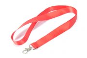 lanyard simplu nepersonalizat - rosu